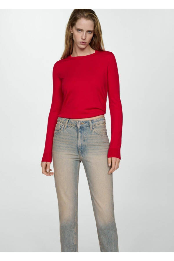 Mom2000 High Waisted Mom Jean Pants - 6