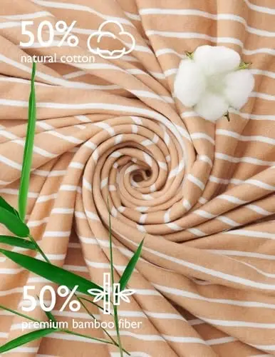 Momcozy Baby Towel with Hooded-2 Pack Soft Bath Towel Set-Shower Gifts or Bath Essential for Infant,Newborn, Toddler (28 X 28 Inch, Ocean Whimsy) - 3