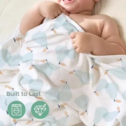 Momcozy Baby Towel with Hooded - Ultra Soft & Absorbent Large Bath Towel Set for Comfort & Gentle on Baby's Skin - Shower Gift & Bath Essential & Baby Registry Search for Newborn,Infant,Toddler,Kids - 6