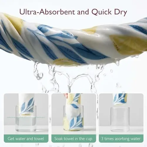 Momcozy Baby Towel with Hooded - Ultra Soft & Absorbent Large Bath Towel Set for Comfort & Gentle on Baby's Skin - Med Thick& Durable -Shower Gift & Bath Essential for Newborn, Infant, Toddler - 2
