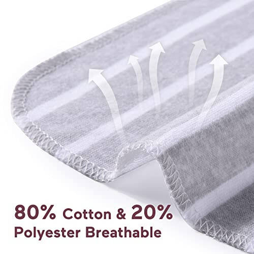 Momcozy Chaqaloq Kapotli Sochiq, 8 Qismli Vanna O'yinchoqlari Bolalar yoki Qizlar uchun, Chiroyli Dizaynli Yuz Artiruvchi To'plam, Yangi tug'ilgan Chaqaloqlar, Go'daklar va Kichik Bolalar uchun Dush Sochiq Sovg'asi - 12