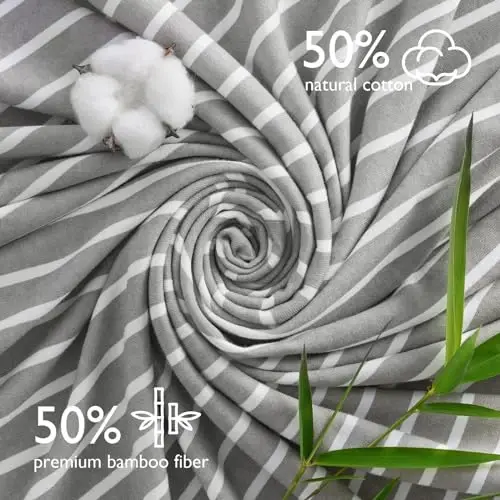 Momcozy Hooded Baby Towel, 2 Pack Baby Bath Towel with Large 35 X 35 Inch, Super Soft Cotton and Hooded Towel for Newborn, Toddler and Kid, Starry Sky - 2