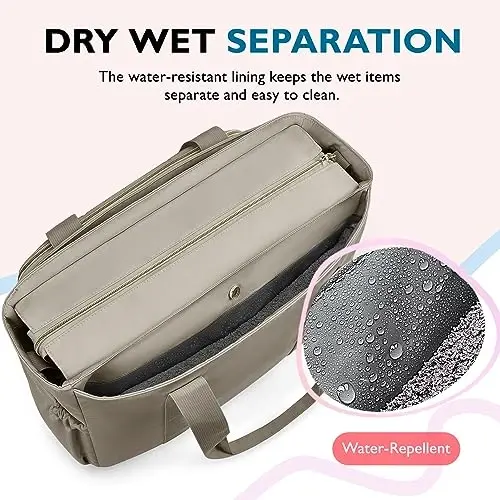 mommore Diaper Bag Tote Small Baby Bag with Insulated Pockets, Lightweight Mommy Tote with Stroller Straps, Nurse Gym Travel - 2