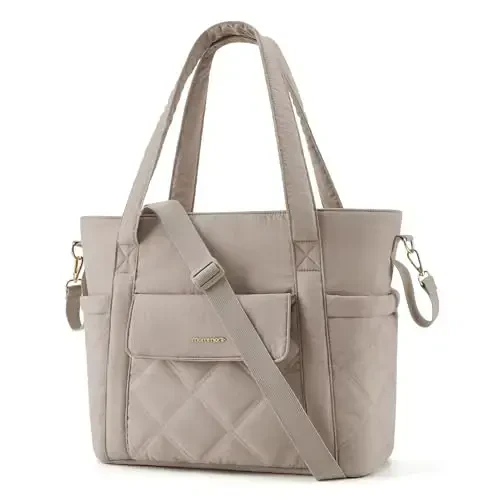 mommore пеленка халтаси кичик болалар сумкаси, изоляцияланган чўнтаклари билан, аравача тасмалари билан енгил она сумкаси, ҳамшира спорт зали саёҳати - 1