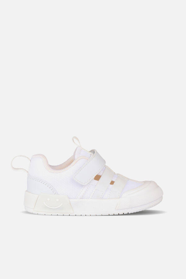 Momo Işıklı Unisex Bebek Beyaz Spor Ayakkabı - 1