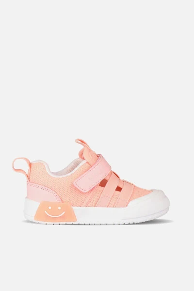 Momo Lighted Baby Girl Powder Sport Shoes - VICCO