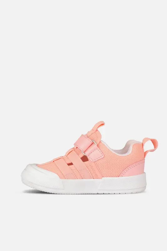 Momo Lighted Baby Girl Powder Sport Shoes - 6