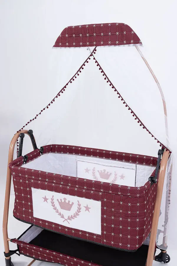 Mom's Side Basket Crib Luxury Stroller Crib - 2