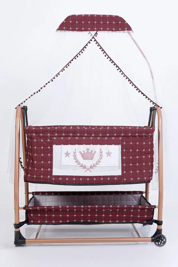 Mom's Side Basket Crib Luxury Stroller Crib - 3