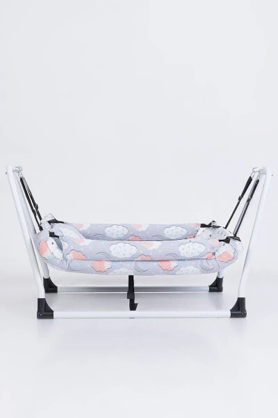 Mom's Side Hammock Luxurious Cotton Fabric Wipeable Hammock - COZIBO