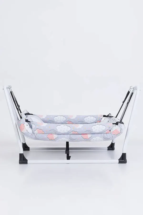 Mom's Side Hammock Luxurious Cotton Fabric Wipeable Hammock - 1