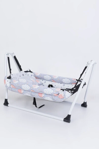 Mom's Side Hammock Luxurious Cotton Fabric Wipeable Hammock - 3