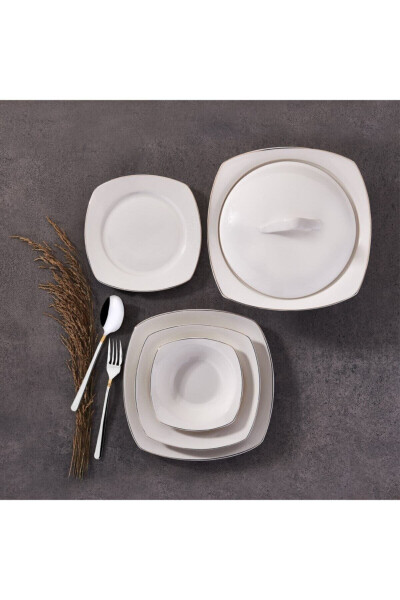 Mona Coll. 60 P Square Dinner Set A8124 - 1