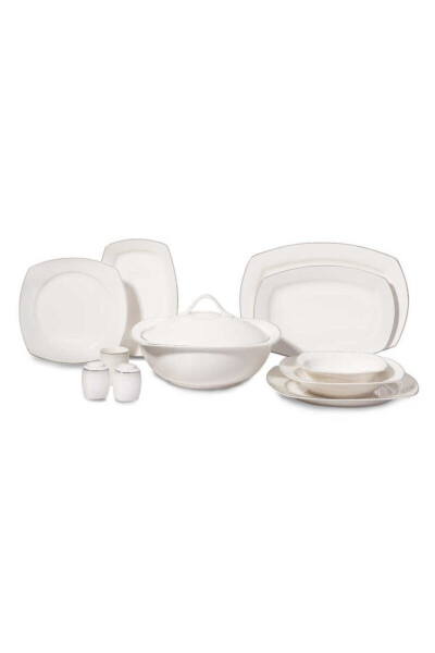 Mona Collection 60 Piece Square Dinner Set - 21