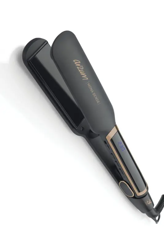 Mona Sense AR5035 Geniş Saç Düzleştirici – Keratin & Argan Yağlı Seramik Plaka – 230°C LED Ekran - ARZUM