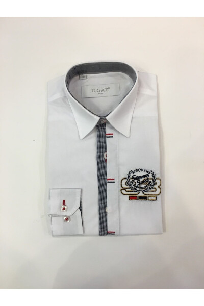 Mondi Kid's Boy's White Long Sleeve Shirt - CHATONDOR (1)