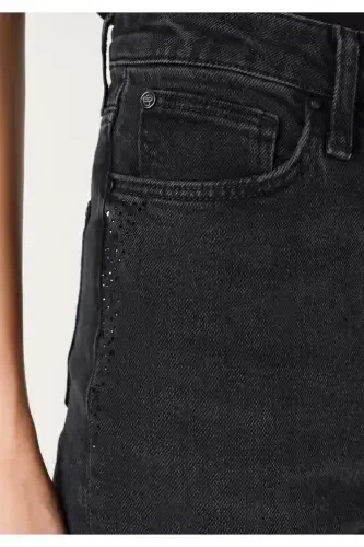 Monica ayollar uchun jinsi shim, Regular Fit, o'rta bel, Bootcut oyoq, ko'k - COLIN’S (1)