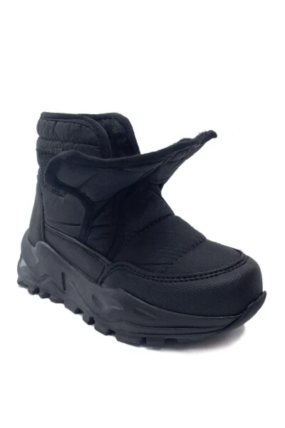 Monny Comfortable and Warm Orthopedic Boys' Slipper Black - 5