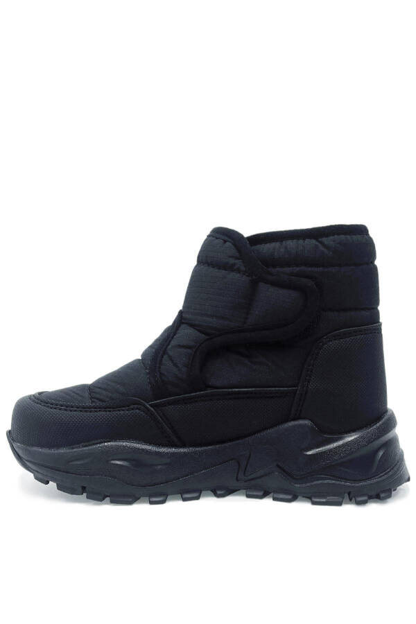 Monny Comfortable and Warm Orthopedic Boys' Slipper Black - 3