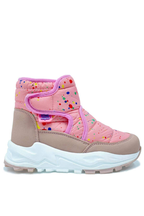 Monny Comfortable and Warm Orthopedic Girl's Carboot Powder Pink - 1