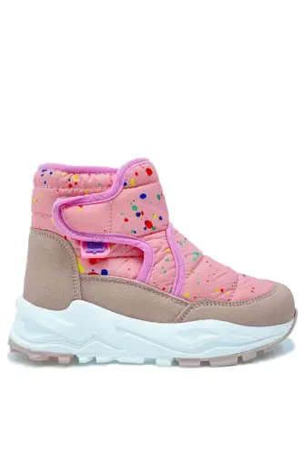 Monny Comfortable And Warm Orthopedic Girls Snow Boots Powder Pink - Powder Pink - 1