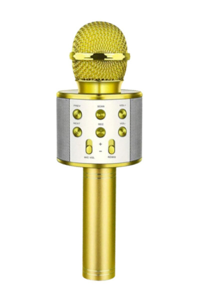 Монодам Беспроводной Караоке Микрофон Bluetooth MP3 Плеер SD-USB-AUX Вход 