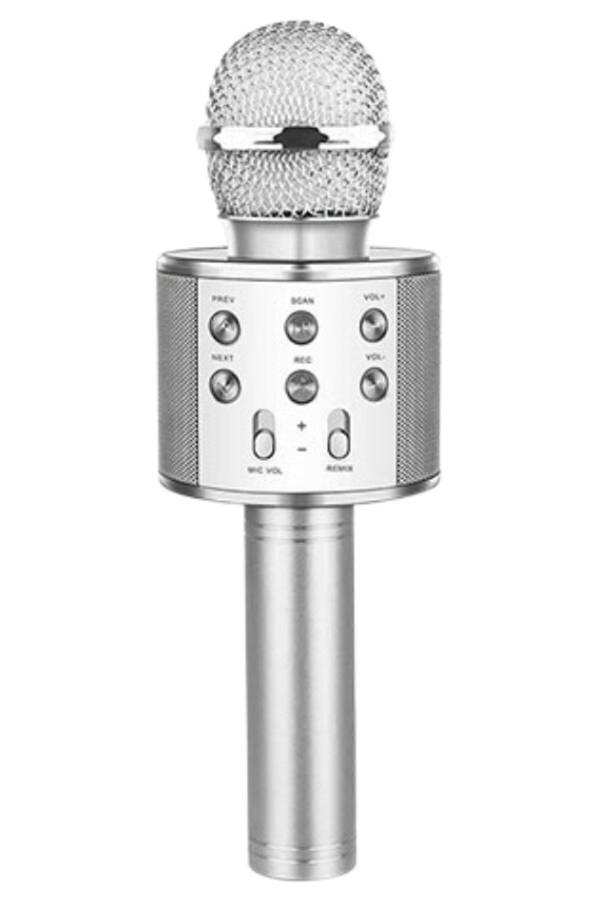 Монодный Беспроводной Караоке Микрофон Bluetooth MP3 Плеер с SD-USB-AUX Входами - 1