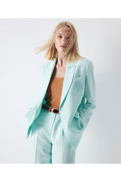 Monogramli Tikma Blazer - 3