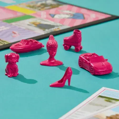 Monopoly: Barbie Nashri Stol O'yini, 2-6 O'yinchi Uchun Oilaviy O'yinlar, 8+ Yosh - 6