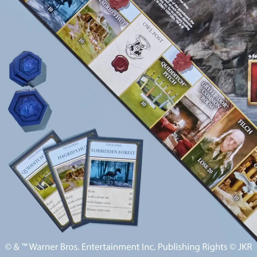 Monopoly Harry Potter Nashri Stol O'yini, 2 dan 6 gacha O'yinchilar uchun Oilaviy O'yinlar, 8+ Yosh - 6