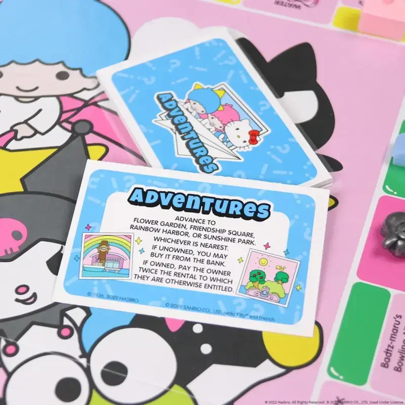 Monopoly® Hello Kitty® va Do'stlar O'yin taxtasi, USAopoly tomonidan - 9