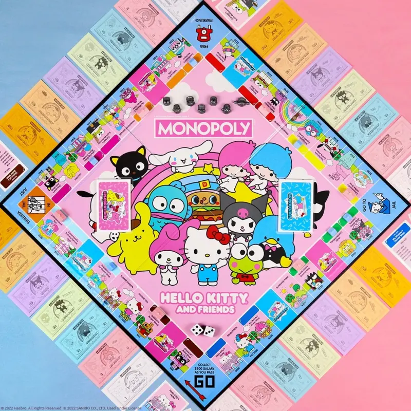 Monopoly® Hello Kitty®and Friends Board Game, by USAopoly - 3