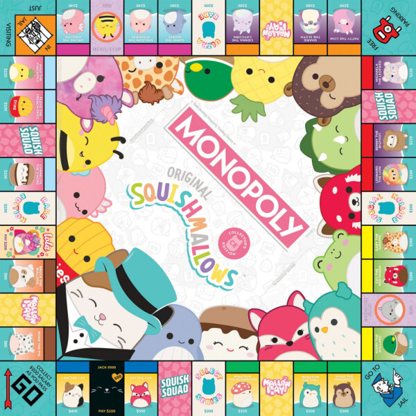 MONOPOLY: Original SquisModazoneallows Collector's Edition Board Game by USAopoly, Inc - 5