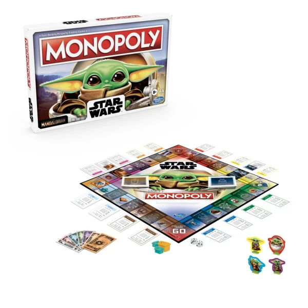 Monopoly: Star Wars The Child, Board Game for Ages 8 and Up, 2-4 Players - MONOPOLY (1)