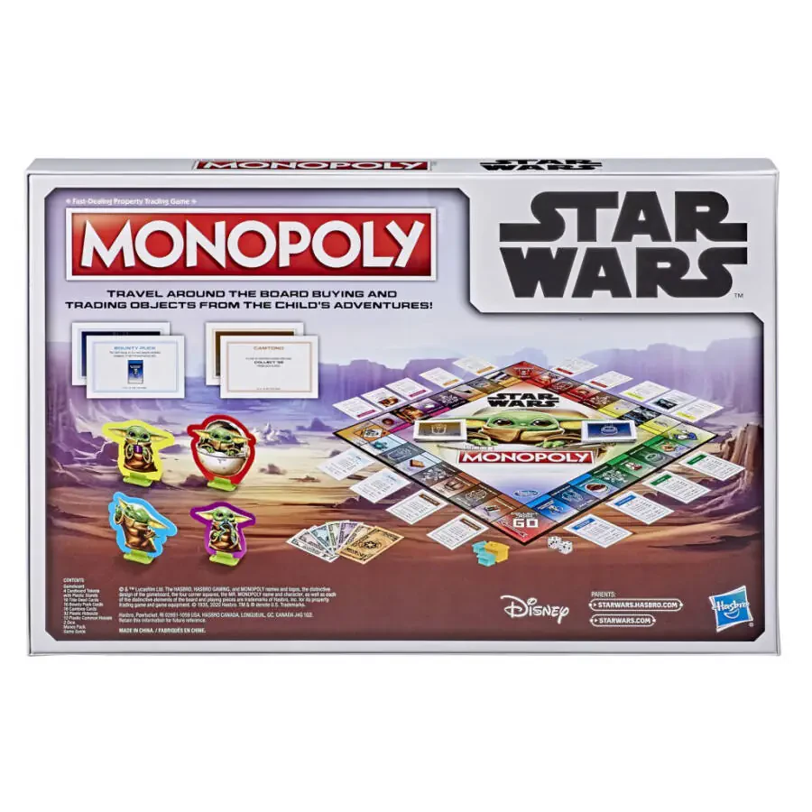 Monopoly: Star Wars The Child, Board Game for Ages 8 and Up, 2-4 Players - 4