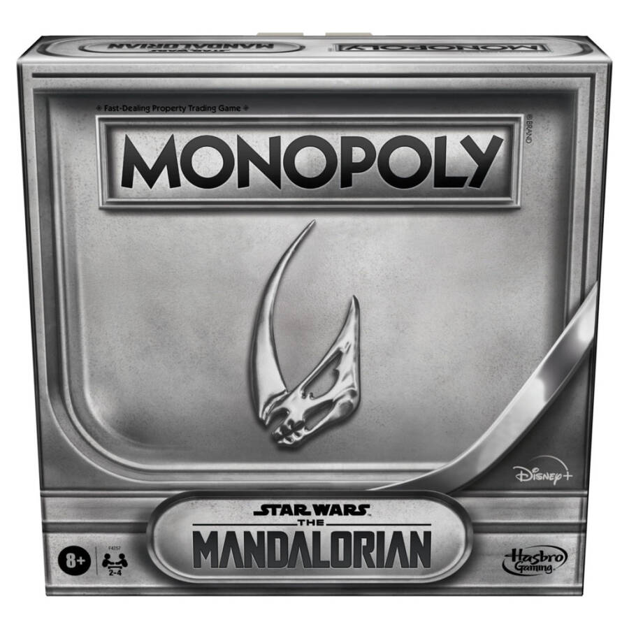 Monopoly: Star Wars The Mandalorian Edition Board Game, Protect Grogu From Imperial Enemies - 1