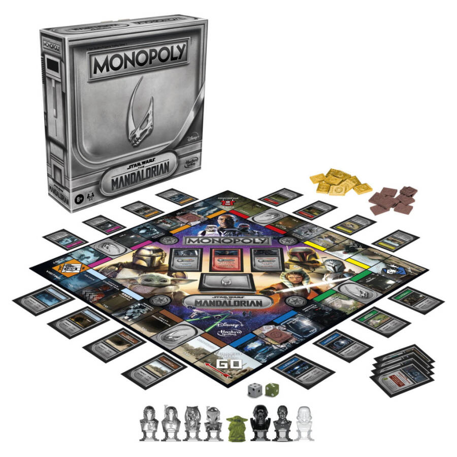Monopoly: Star Wars The Mandalorian Edition Board Game, Protect Grogu From Imperial Enemies - 2