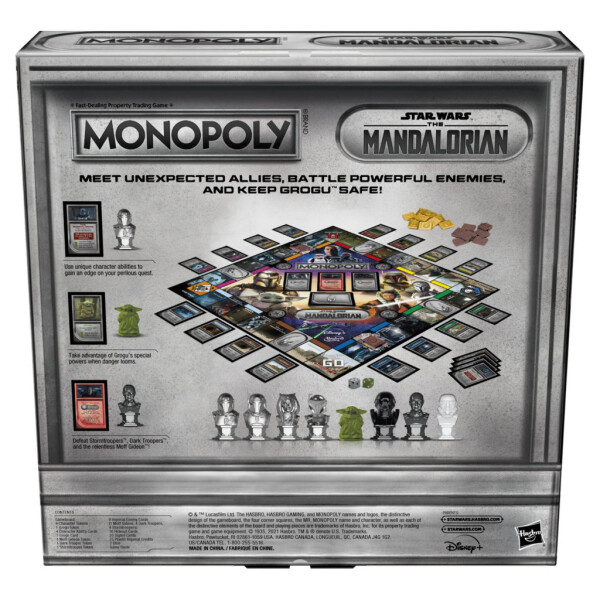 Monopoly: Star Wars The Mandalorian Edition Board Game, Protect Grogu From Imperial Enemies - 3