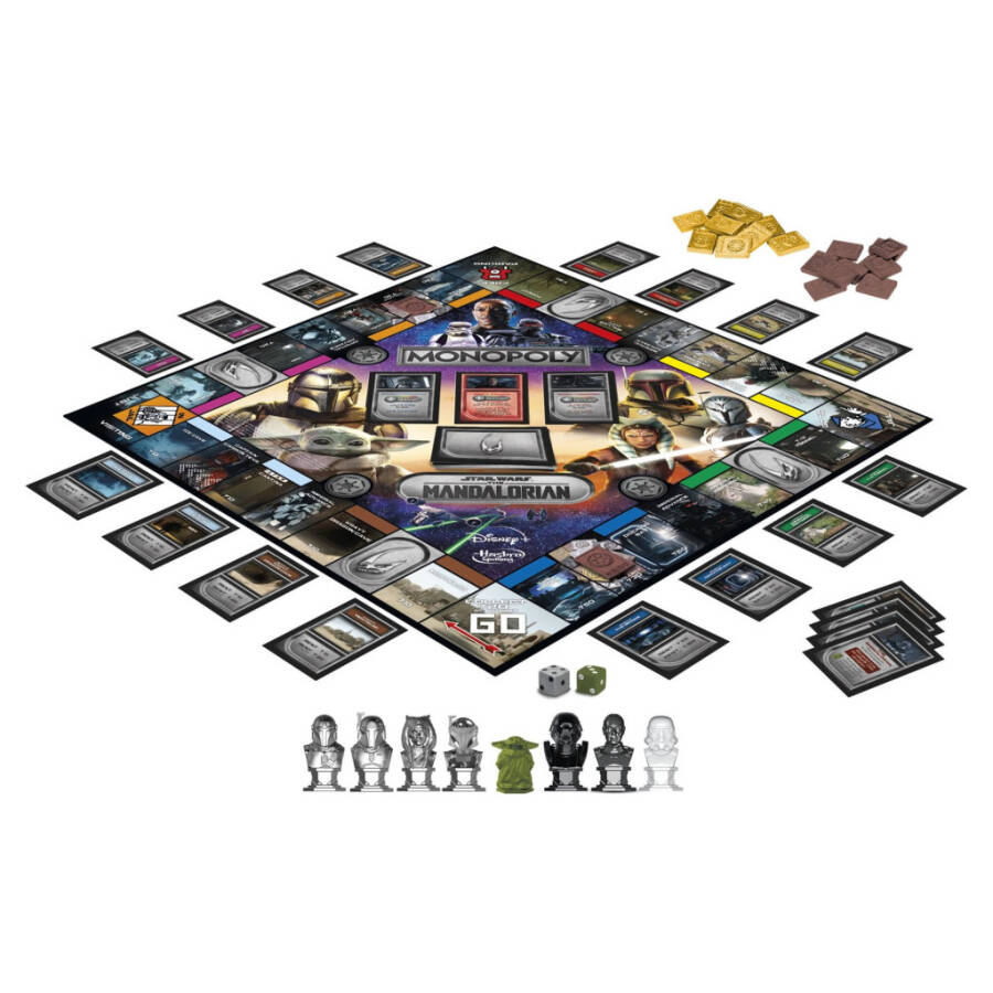 Monopoly: Star Wars The Mandalorian Edition Board Game, Protect Grogu From Imperial Enemies - 5