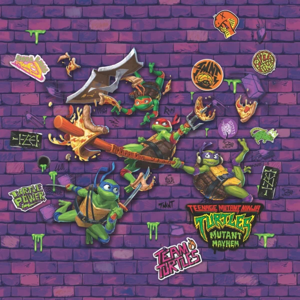 Monopoly Teenage Mutant Ninja Turtles: Mutant Mayhem nashri, 8 yoshdan katta bolalar uchun stol o'yini. - 9