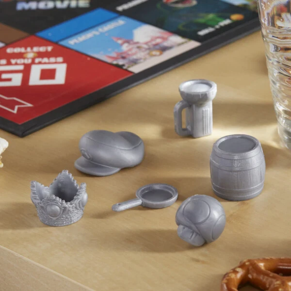 Monopoly The Super Mario Bros. Movie Edition Kids Board Game, Includes Bowser Token - 3