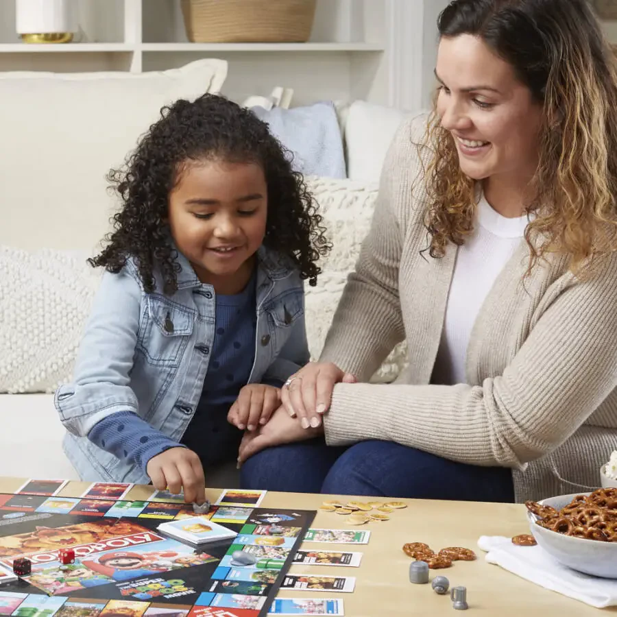Monopoly The Super Mario Bros. Movie Edition Kids Board Game, Includes Bowser Token - 5