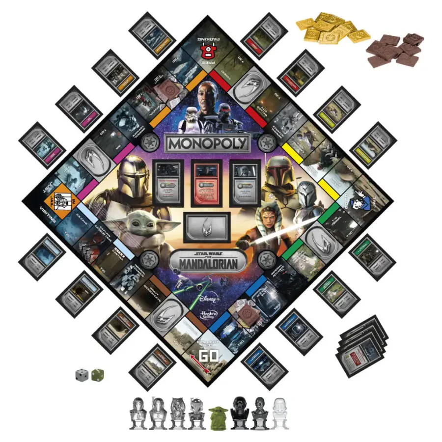 Monopoly: Yulduzlar urushidagi Mandalorian nashri, Grogu'ni Imperator dushmanlaridan himoya qiling - 4