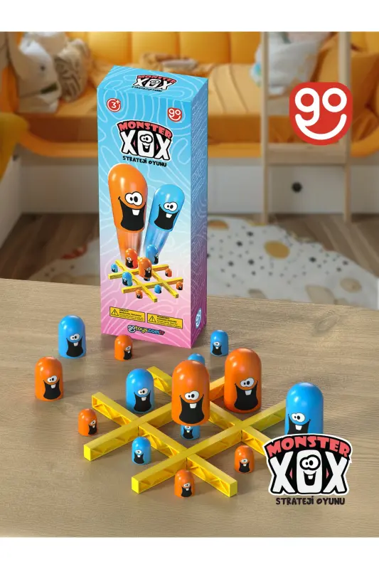 Monster Xox Strategy Intelligence Board Game - GO TOYS