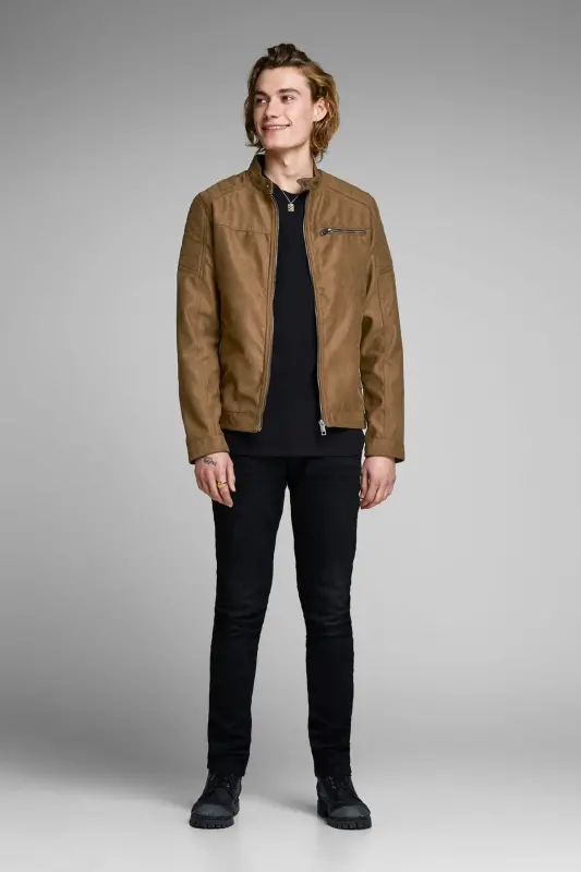 Mont - Rocky Core Jacket 12147218-Kahverengi - JACK & JONES
