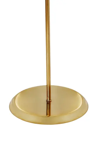 Montana Modern Eskitme Gold Tek Ayaklı Metal Lambader | Şık Dekoratif Tasarım | Kalitesi - Gold - 3