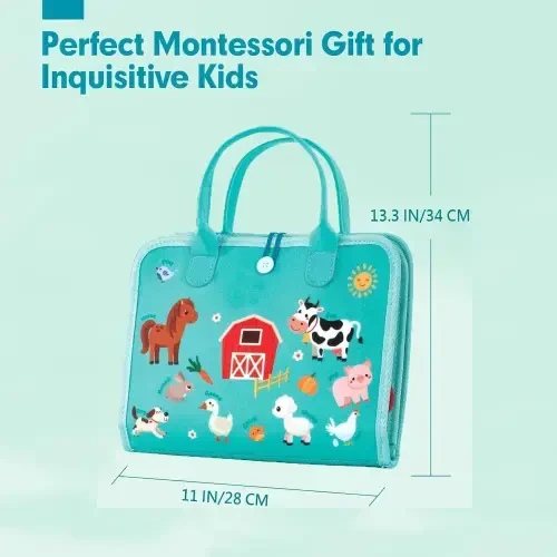 Montessori Bandagi - 2, 3, 4, 5 yoshli go'daklar uchun o'yinchoqlar, o'quv o'yinchoqlari - 3