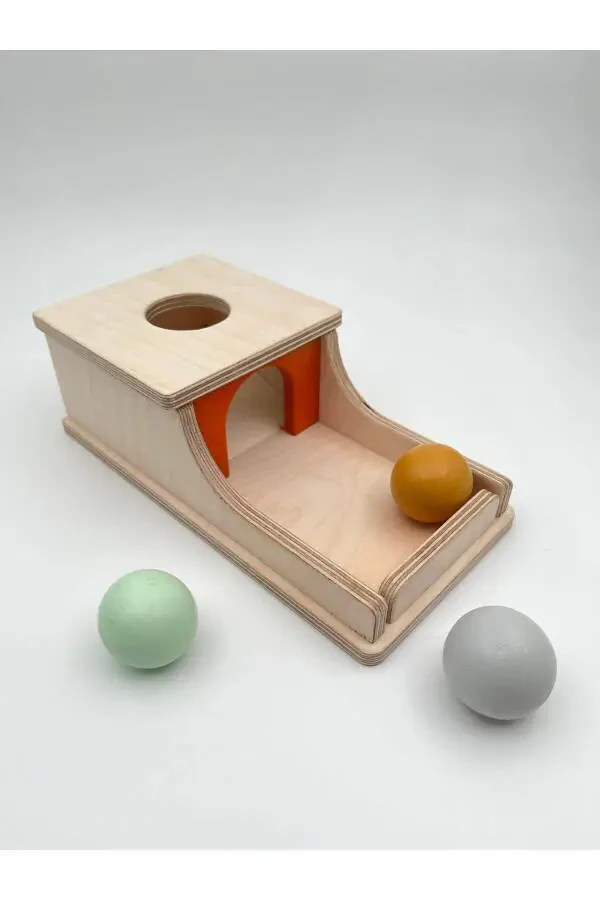 Montessori Continuity Box, Pastel Colored Balls, Educational Wooden Toy - 6