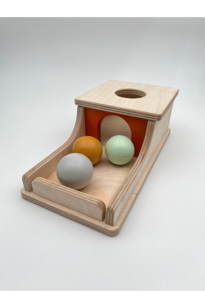 Montessori Continuity Box, Pastel Colored Balls, Educational Wooden Toy - 6