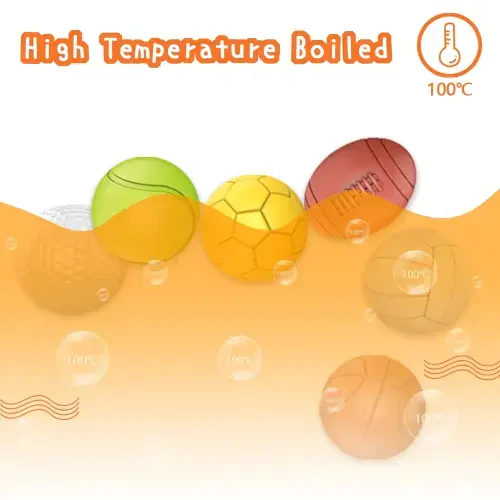 Montessori Learning Toys, Textured Multi Ball Set, Baby Toys 0 6 12 Months, Sensory Ball Infant Toys - 2